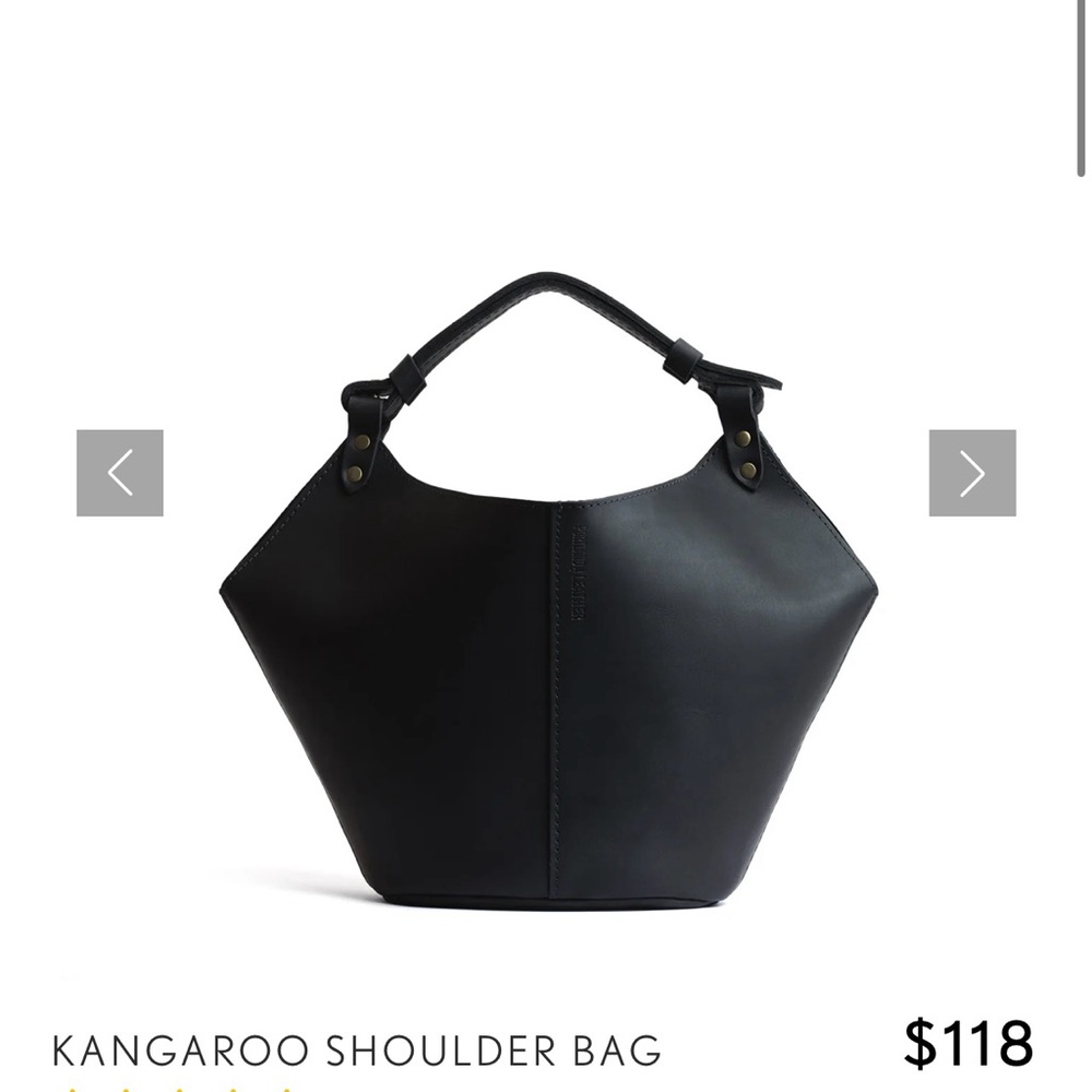 Portland Leather Kangaroo Shoulder Bag